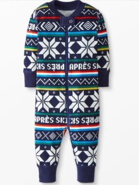 Hanna Andersson Holiday HannaJams Sleeper - Apres Ski